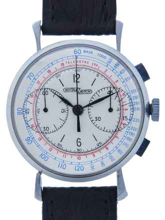 Nicolet Hahn Cal. 39 Stainless Steel 1950s 