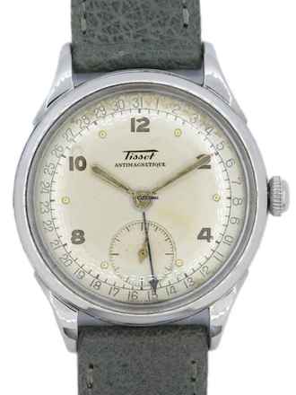  Tissot Pointer Date Stainless Steel 1950s 