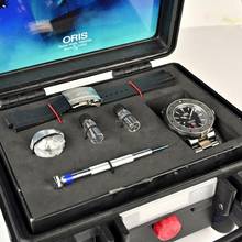 Thumbnail von Oris ProDiver Date Gents Automatic Wristwatch Pro Diver Kittiwake Cayman Islands 1.000 m limited Edition of 500 units made worldwide </h1>