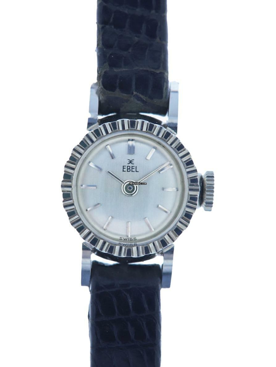  Ebel NOS 18 k White Gold 1970s 