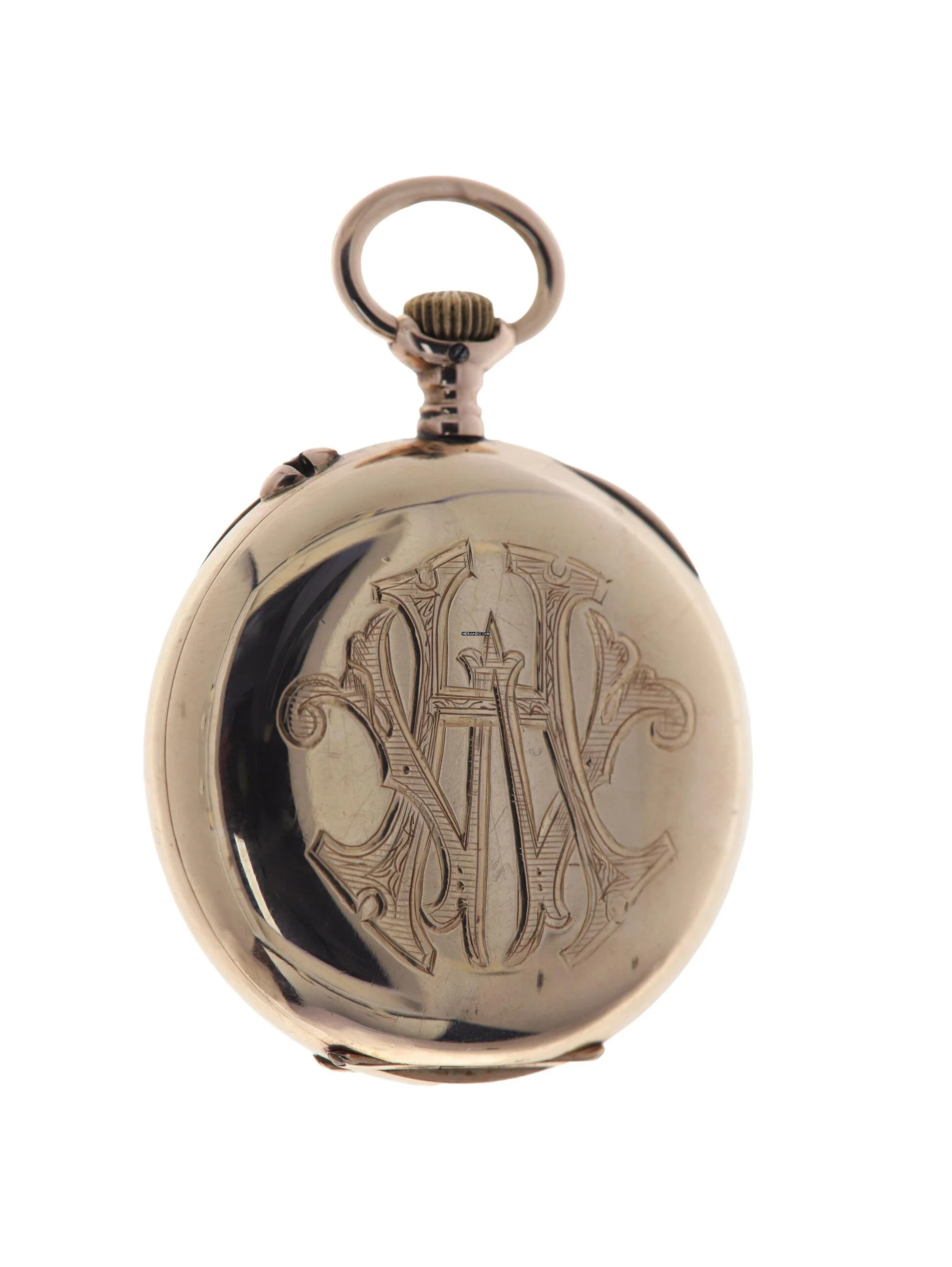 Thumbnail von Longines Fob Watch 14 k Rose Gold 1900s