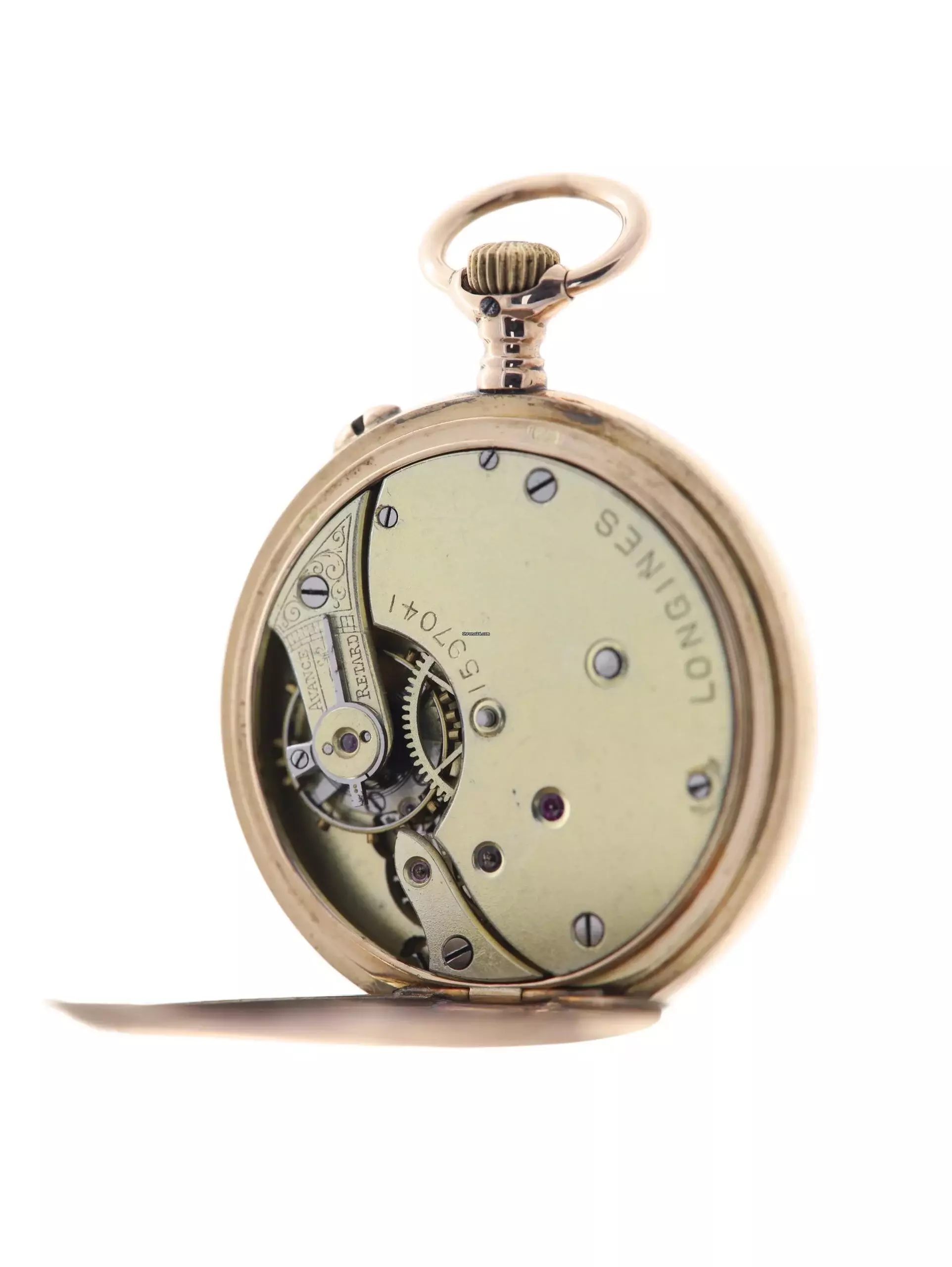 Thumbnail von Longines Fob Watch 14 k Rose Gold 1900s