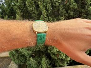 Thumbnail von Baume & Mercier Baumatic NOS 18 k Yellow Gold 1960s