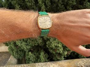 Thumbnail von Baume & Mercier Baumatic NOS 18 k Yellow Gold 1960s