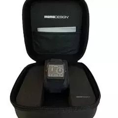 Thumbnail von Momo Design Gents sportive Designers Wristwatch from MOMO Design made in Italy comes with original technical manual and outer box Ref. MD-077 Dual Time </h1>