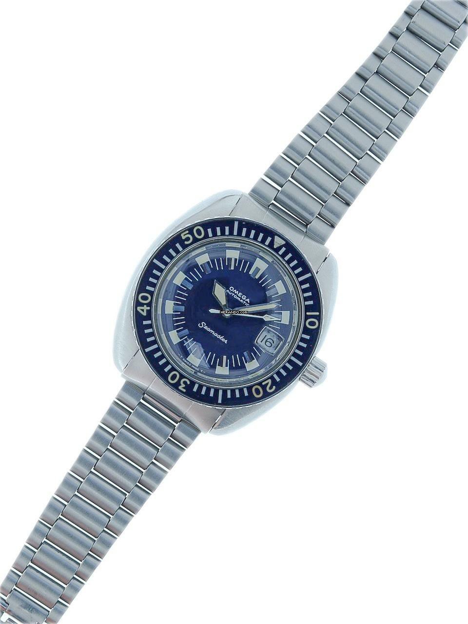 Thumbnail von Omega Deep Blue Steel 166.073 1960s