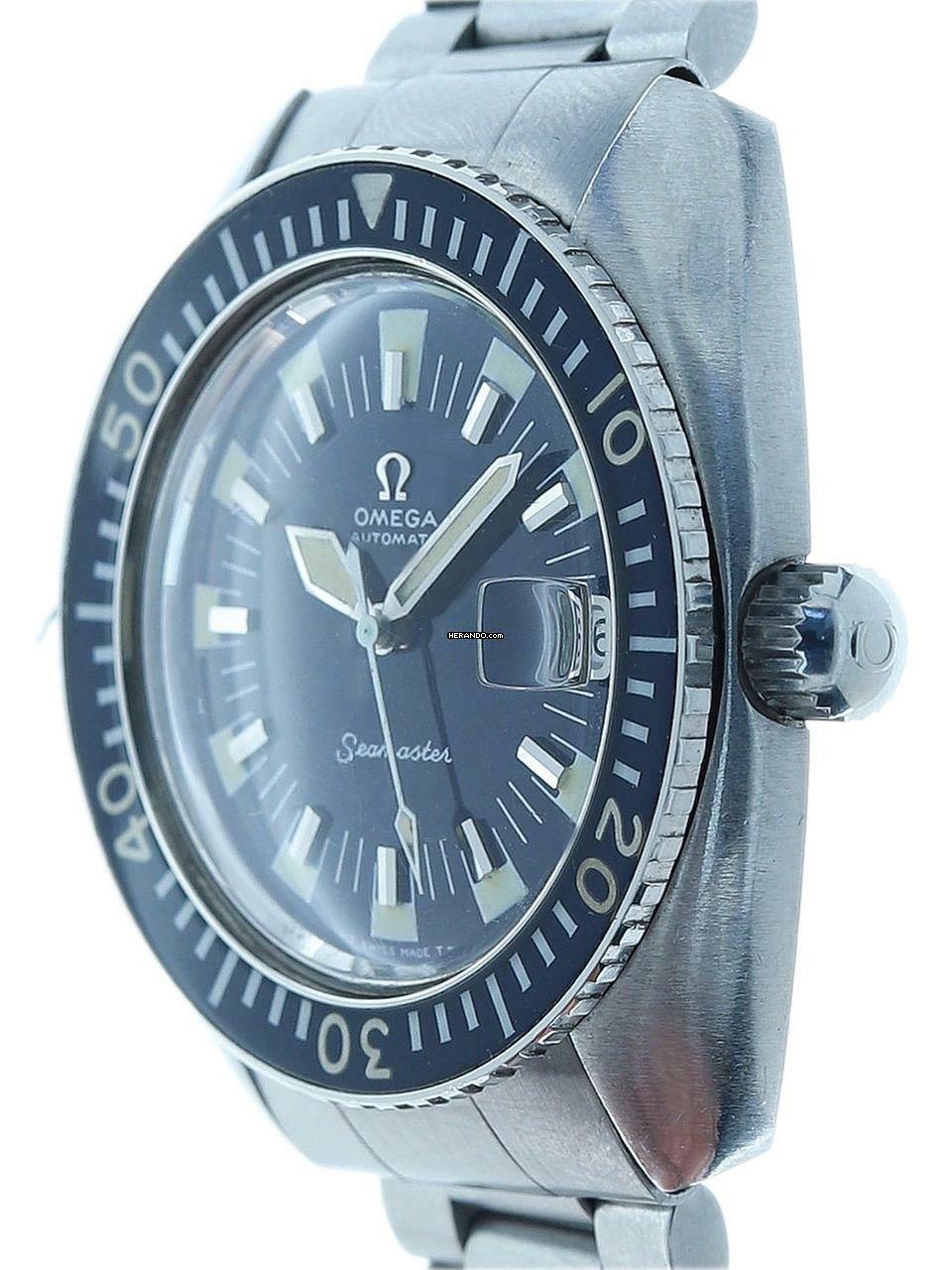 Thumbnail von Omega Deep Blue Steel 166.073 1960s