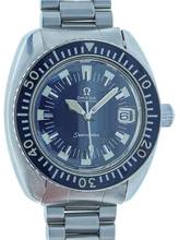 Thumbnail von Omega Deep Blue Steel 166.073 1960s