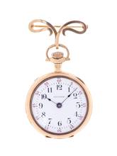Thumbnail von Waltham Fob Watch 14 k Rose Gold 1900s
