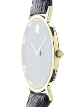 Thumbnail von Zenith Flat and elegant 3/4 – Size Gents Design Wristwatch Museum Watch </h1>