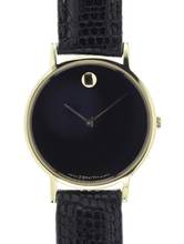 Thumbnail von Zenith Flat and elegant 3/4 – Size Gents Design Wristwatch Museum Watch </h1>