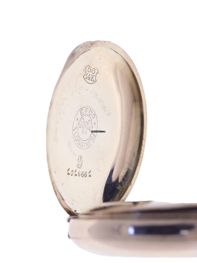 Thumbnail von Longines Fob Watch 18 k Rose Gold 1900s