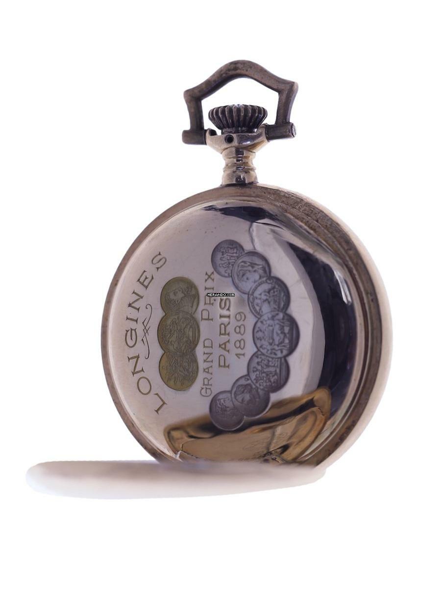 Thumbnail von Longines Fob Watch 18 k Rose Gold 1900s