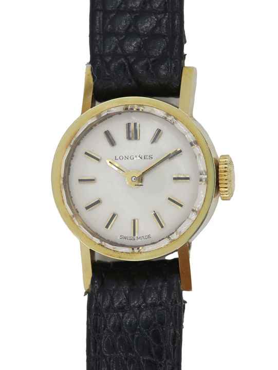  Longines Ladies NOS 18 k Gold 1960s 