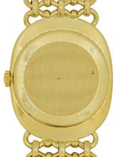 Thumbnail von Patek Philippe Ellipse d'Or Full Set Gents manual wind medium 3/4 size Wristwatch PATEK PHILIPPE GENEVE , complete Set