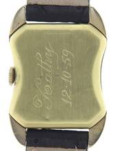 Thumbnail von Longines Asymetrical Gold – Filled 1950s