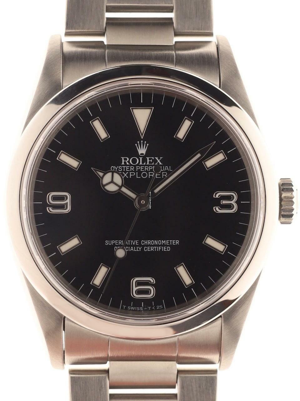  Rolex Explorer Gents Automatic Wristwatch Ref. 14270 Oyster Perpetual Explorer </h1> 