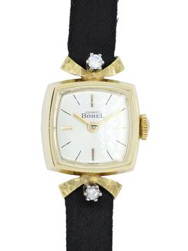  Ernest Borel NOS 18 k Yellow Gold 1970s 