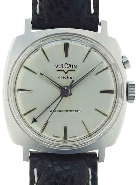  Vulcain Cricket Gents Alarm wristwatch Cricket waterprotected  