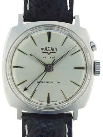  Vulcain Cricket Gents Alarm wristwatch Cricket waterprotected  