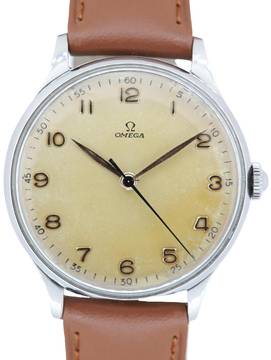  Omega Cal. 30T2 SC PC Stainless Steel 1940s 