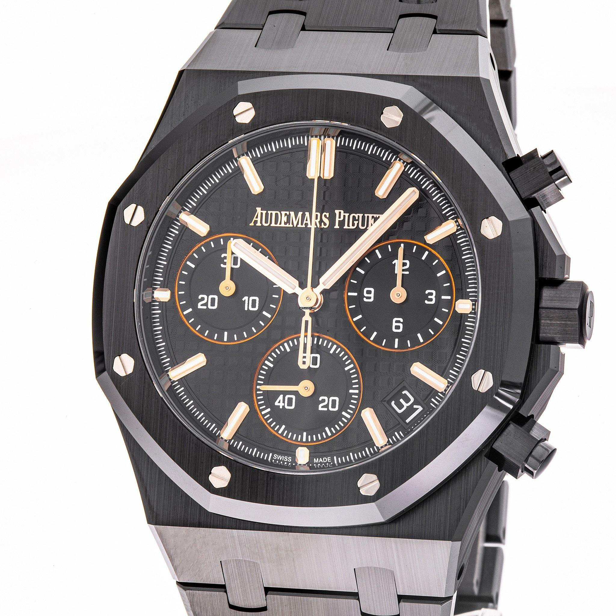  Audemars Piguet Royal Oak Chronograph 41 Chronograph Keramik 26240CE.OO.1225CE.02 like NEW 2023 Full Set 