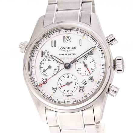  Longines Spirit 42 Spirit Silver Dial L38204736 – like NEW – 2020 Full Set  