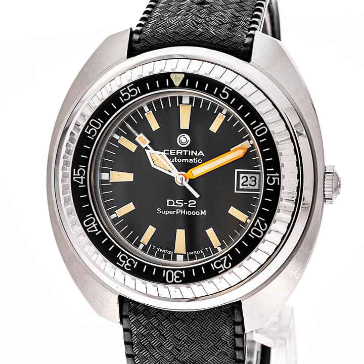  Certina DS-2 Super Ph1000m Vintage Tritium AWESOME Condition 