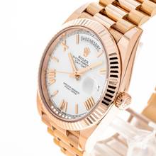 Thumbnail von Rolex Day-Date 40 Rose Gold White Dial 228235 like NEW 2019 Full Set