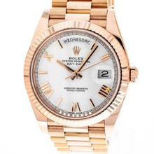 Thumbnail von Rolex Day-Date 40 Rose Gold White Dial 228235 like NEW 2019 Full Set