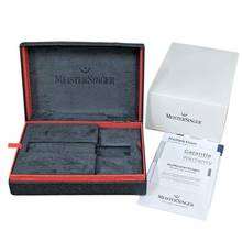 Thumbnail von Meistersinger Pangaea Day Date Herrenuhr - Stahlblau mit Gold PDD917G