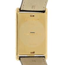 Thumbnail von Cartier Tank Damenuhr Tank Basculante Handaufzug aus 750 Gold </h1>