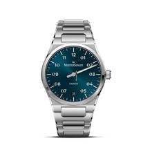 Thumbnail von Meistersinger Herrenuhr Kaenos Automatik - Sonnenschliff Petrol