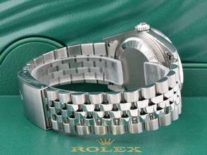 Thumbnail von Rolex Datejust Black Dial With Big Diamonds - After Diamonds Bezel 36mm