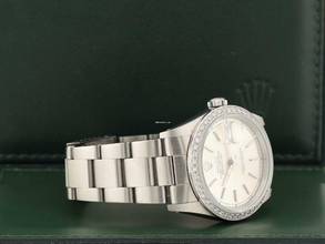Thumbnail von Rolex Datejust 36mm Silver Index Dial - After Diamonds Bezel