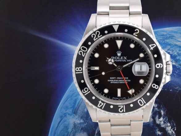  Rolex GMT-Master 16700 Black Like New 1990 - Full Set  