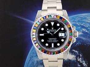 Thumbnail von Rolex Submariner Date 116610 New Haribo Diamonds