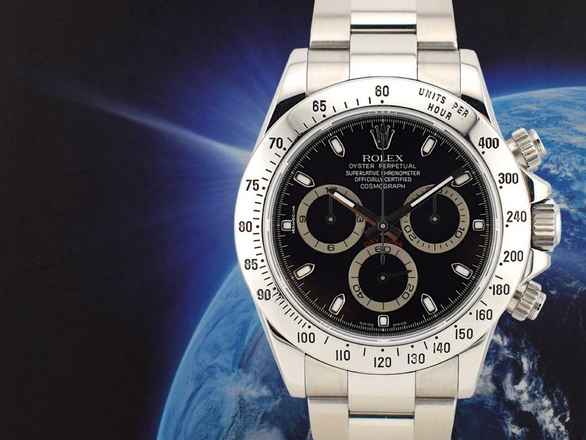  Rolex Daytona Cosmograph Daytona 116520 Black Dial - Full Set 2009  