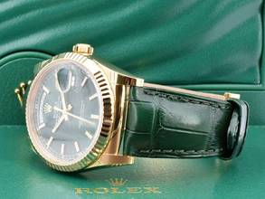 Thumbnail von Rolex Day-Date 36 118138 Green Dial 36mm - Like New 2015
