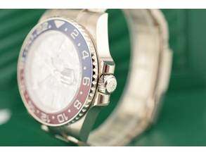 Thumbnail von Rolex GMT-Master II White Gold Pepsi Meteorite Dial 126719blro 2020 New Stickers </h1>