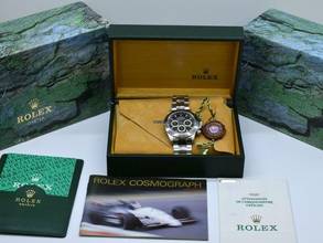 Thumbnail von Rolex Daytona Cosmograph Daytona 16520 Sel P Serial - Full Set Ita 2000 </h1>