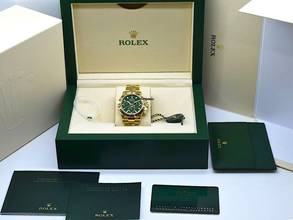 Thumbnail von Rolex Daytona Cosmograph Daytona Green Dial Discontinued Stickers New 2022 Ita