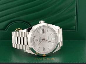 Thumbnail von Rolex Day-Date 40 228206 Platinum & Meteorite Dial - New 2021