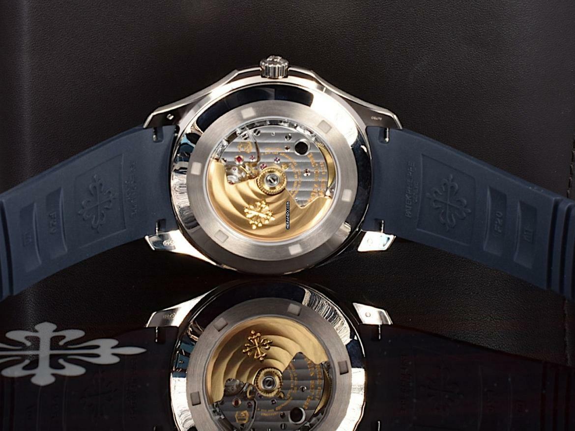 Thumbnail von Patek Philippe Aquanaut 5168g Blue & White Gold - New Ita 2023 </h1>