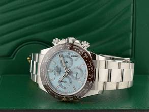 Thumbnail von Rolex Daytona Cosmograph Daytona 116506 Platinum Ice Baguette Diamond Dial - Like New 2023 Discontinued </h1>