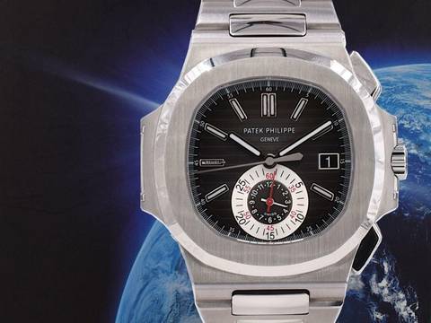  Patek Philippe Nautilus 5980/1a Rare Black Dial - 2010  