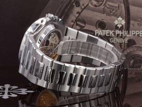 Thumbnail von Patek Philippe Nautilus 5980/1a Rare Black Dial - 2010