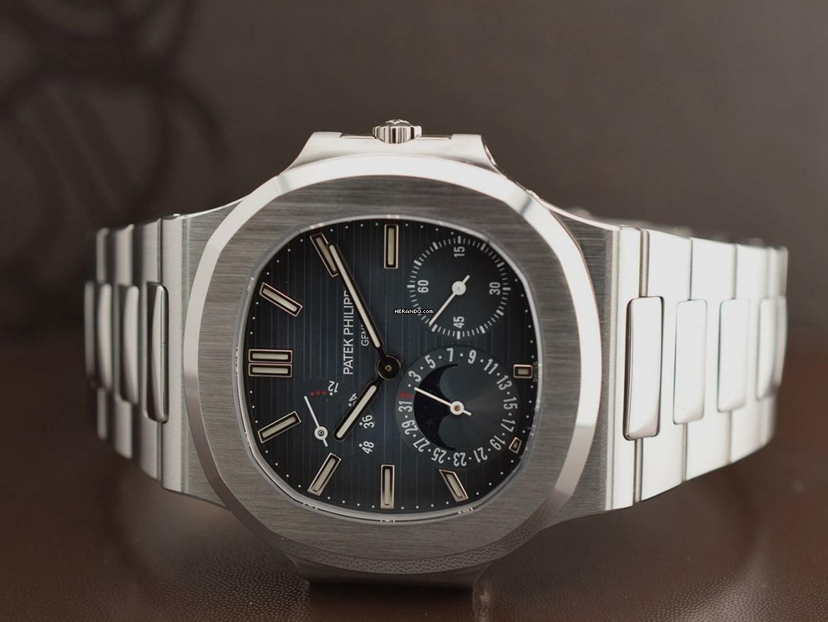 Thumbnail von Patek Philippe Nautilus 3712/1a-001 First Generation 2005 Rare 3 Dots German Paper