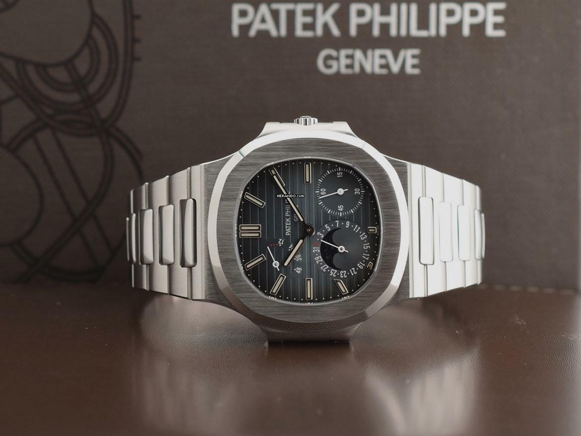 Thumbnail von Patek Philippe Nautilus 3712/1a-001 First Generation 2005 Rare 3 Dots German Paper