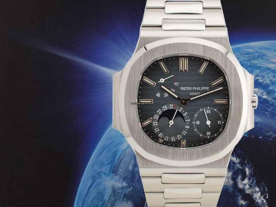  Patek Philippe Nautilus 3712/1a-001 First Generation 2005 Rare 3 Dots German Paper 